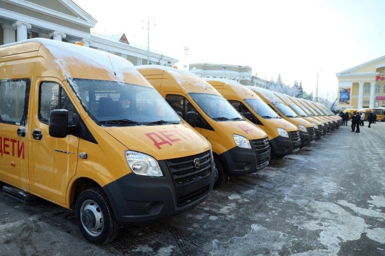 Подвоз детей в школу.